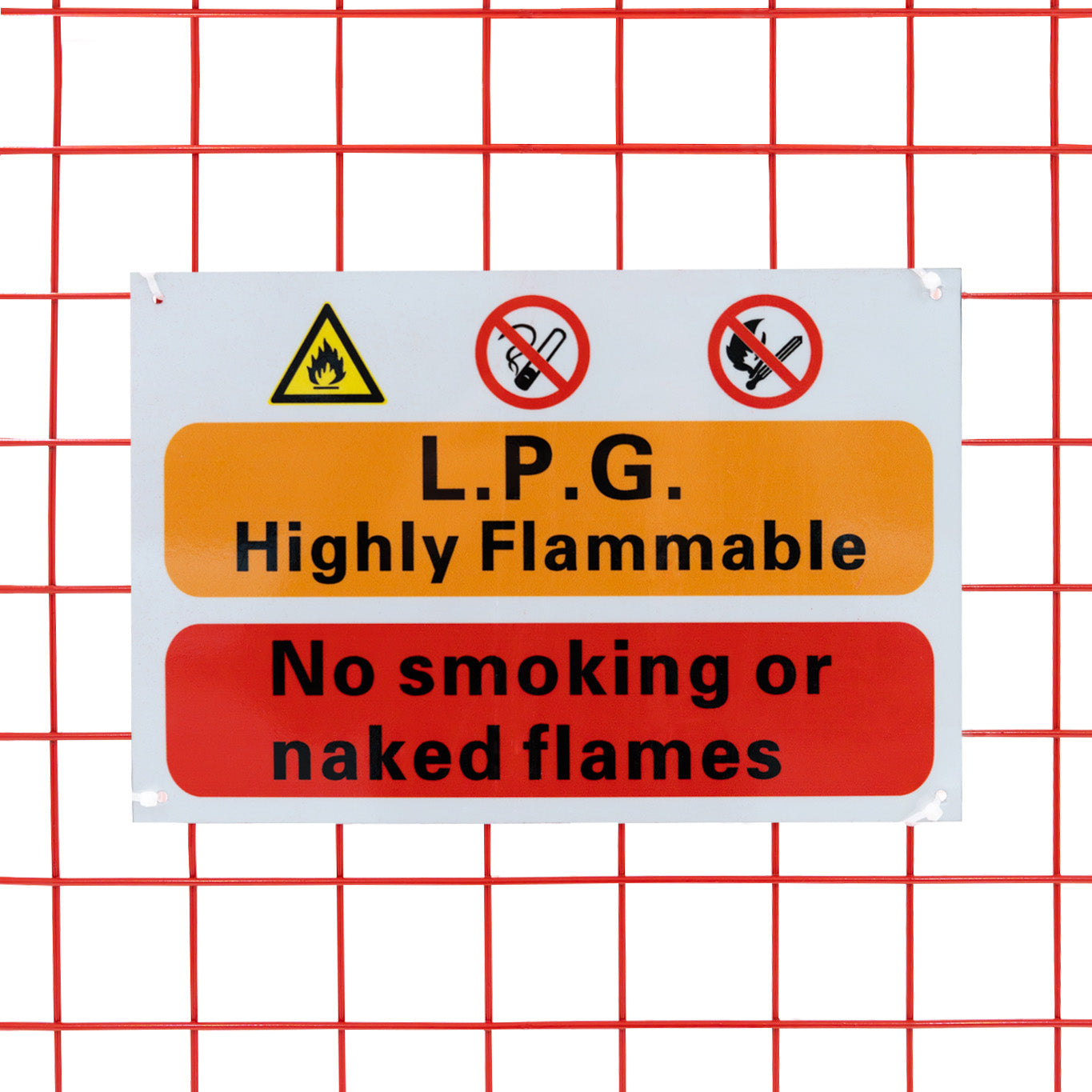 Gabbia di Sicurezza Pieghevole in Acciaio per Bombole di Gas - Contiene 3 Bombole da 19kg