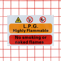 Gabbia di Sicurezza Pieghevole in Acciaio per Bombole di Gas - Contiene 3 Bombole da 19kg