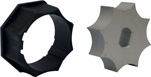 Puleggia corona stella per motore per tapparella