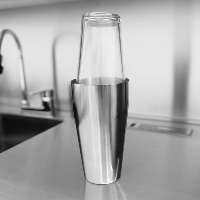 Postazione Mobile da Cocktail – Bancone, Acciaio Inox, Pozzo Ghiaccio Isolato