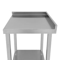 Unità Angolare Modulare da Cocktail Bar con Splashback in Inox 85x55x55cm