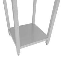 Unità Angolare Modulare da Cocktail Bar con Splashback in Inox 85x55x55cm