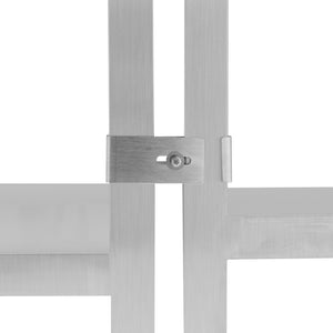 Unità Angolare Modulare da Cocktail Bar con Splashback in Inox 85x55x55cm