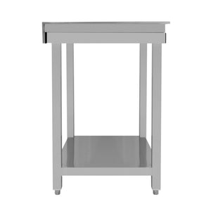 Unità Angolare Modulare da Cocktail Bar con Splashback in Inox 85x55x55cm