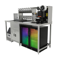 Postazione Bubble Tea Completa Frigo Ghiaccio Shaker Sigillatrice Kit Pro