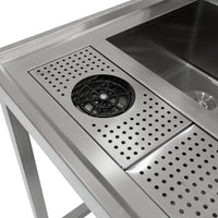 Postazione Bubble Tea Completa Frigo Ghiaccio Shaker Sigillatrice Kit Pro