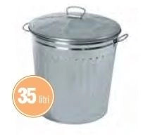 BIDONE ZINCATO