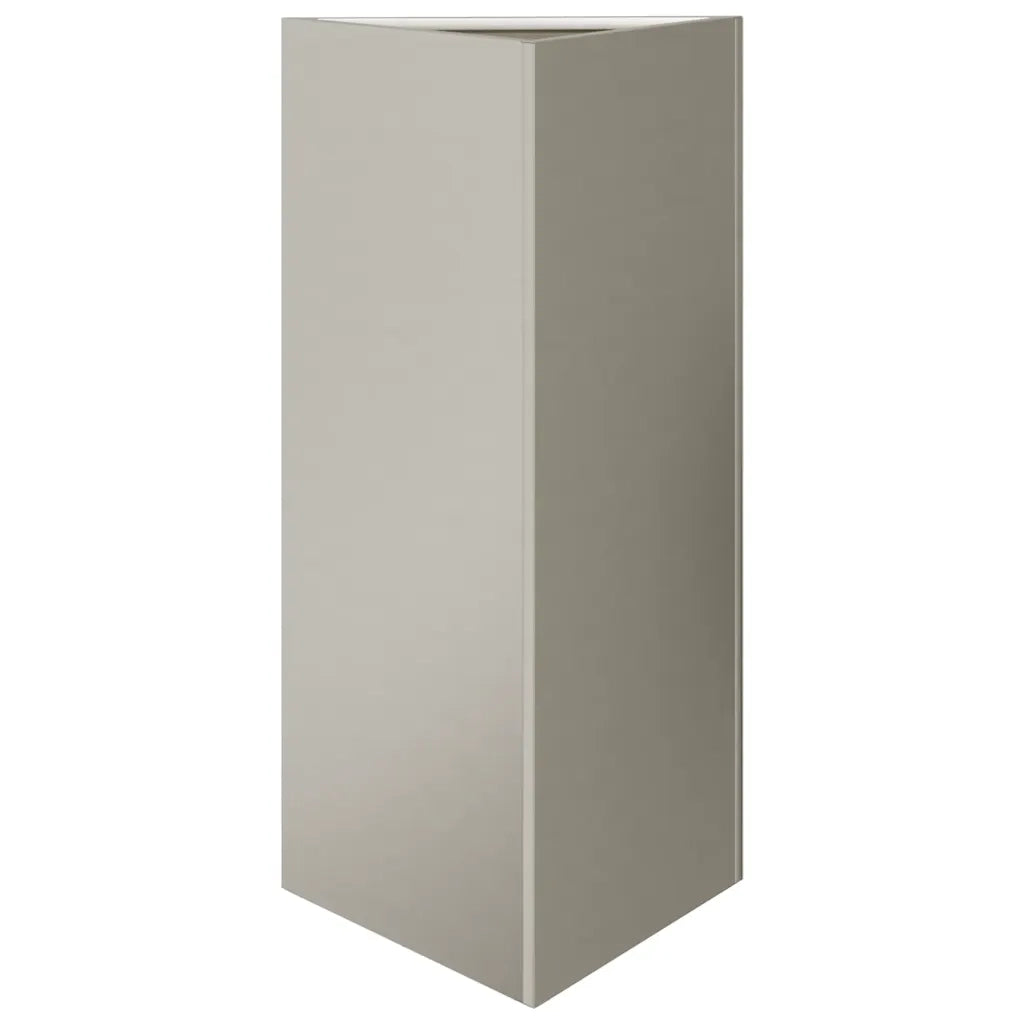 Fioriere da Giardino 2 pz Triangolari 40x34,5x75cm Acciaio Corten 851170