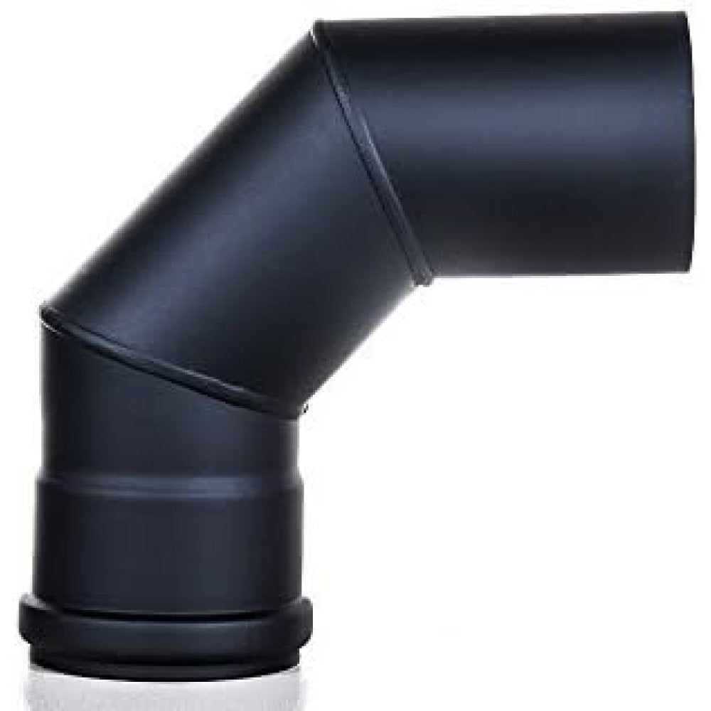 An camini f515080 - gomito a 90  in acciaio inox, diametro 80 mm