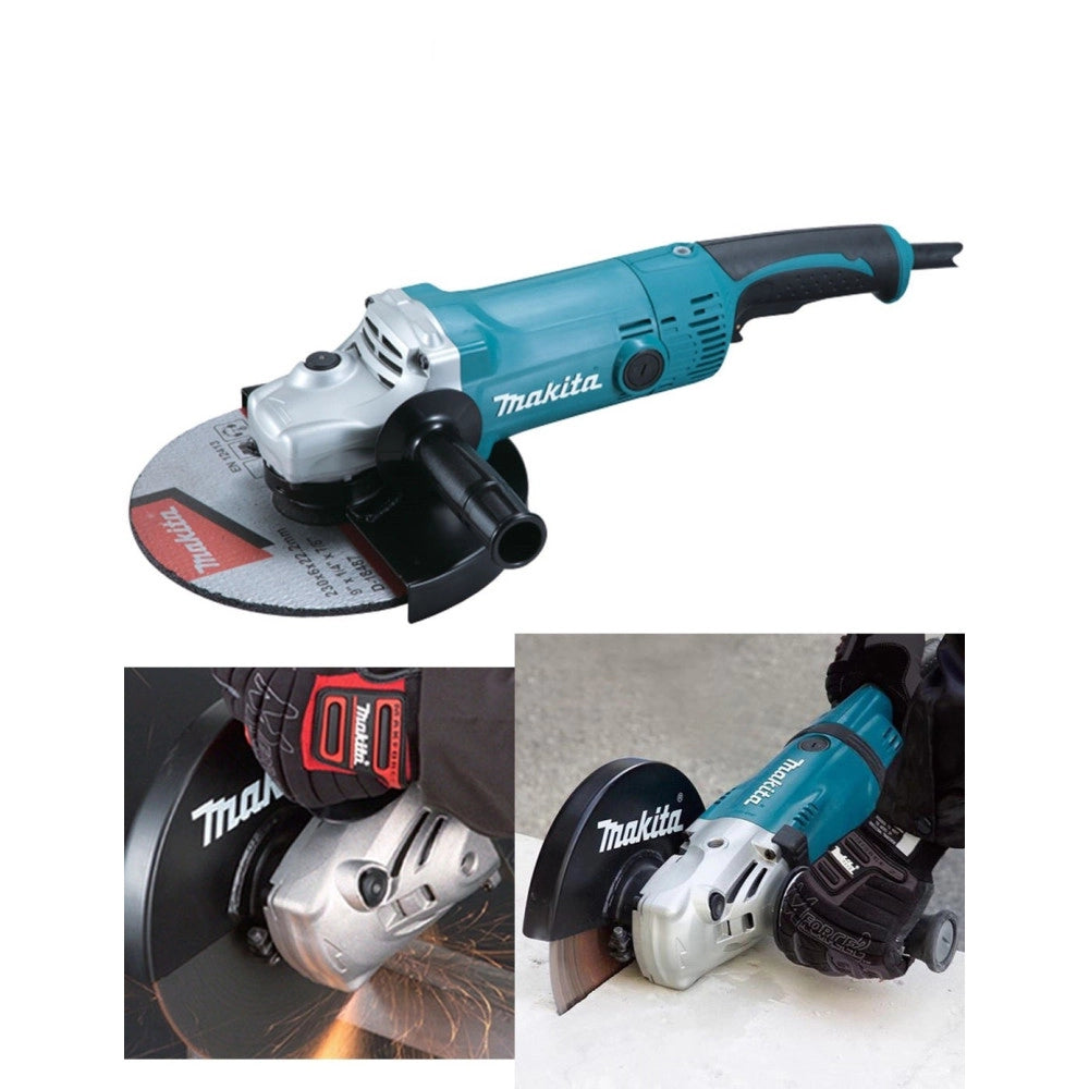 Trade Shop - Smerigliatrice Angolare Makita Flex Ga9020 2200 Watt Blocco Disco 230mm Mola -