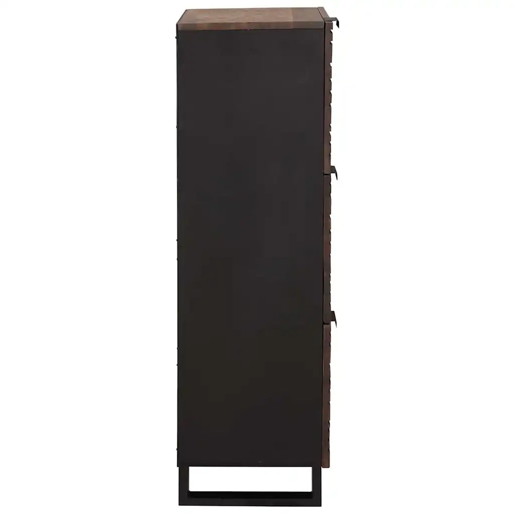Credenza Marrone 40 x 33 x 110 cm legno massello di mango 4018037
