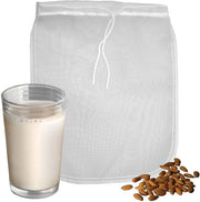 Notenzak per notenmelk, kaas e latte vegetale & burro

- Zeefdoek di alta qualità, lavabile
- Zeefdoek riciclabile per il prensaggio di succhi