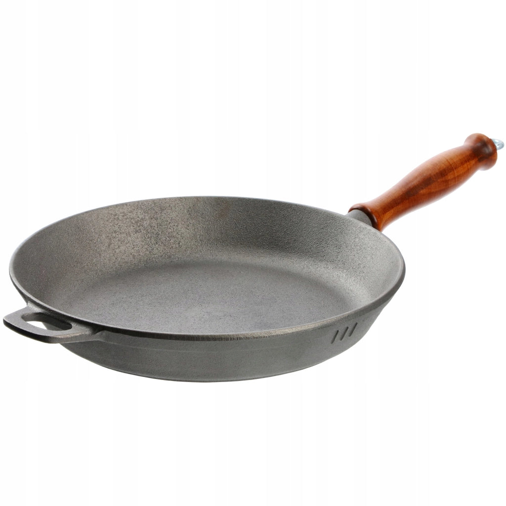Padella in ghisa KADAX per gas e induzione, 26 cm, con rivestimento antiaderente, grande