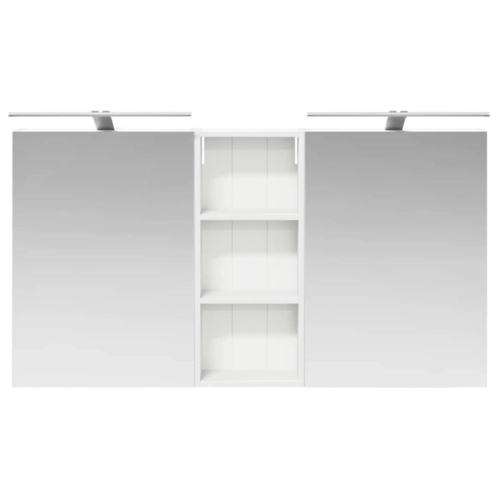 Set di Armadi da Bagno con lo scaffale 3 pcs 130 x 14,5 x 70 cm 3403768