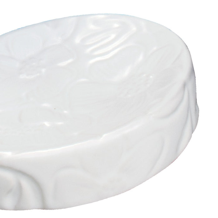 Art flora porta sapone in ceramica