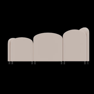 Divano letto giorno?- Xylo - velluto 2 posti con cassetti