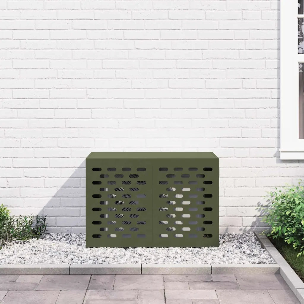 Copertura per condizionatore d'aria Oliver verde 865893