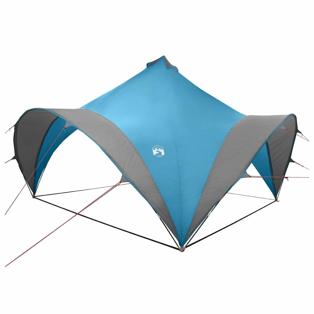 Tenda Party Blu 400 x 400 x 320 cm Poliestere e Acciaio 42028616