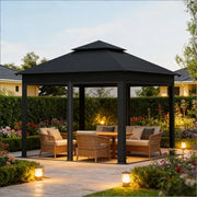 Tenda da giardino esterno a doppia parete tende per feste gazebo esterno gazebo portatile per patio (solo con gazebo)