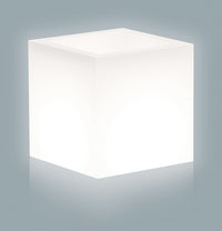 vaso home light cubo cm. 40x40x40h bianco cod:ferx.214
