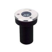 Trade Shop - Faretto Calpestabile Incasso Terra Rotondo 1w Led Bianco Freddo E Bianco Caldo -