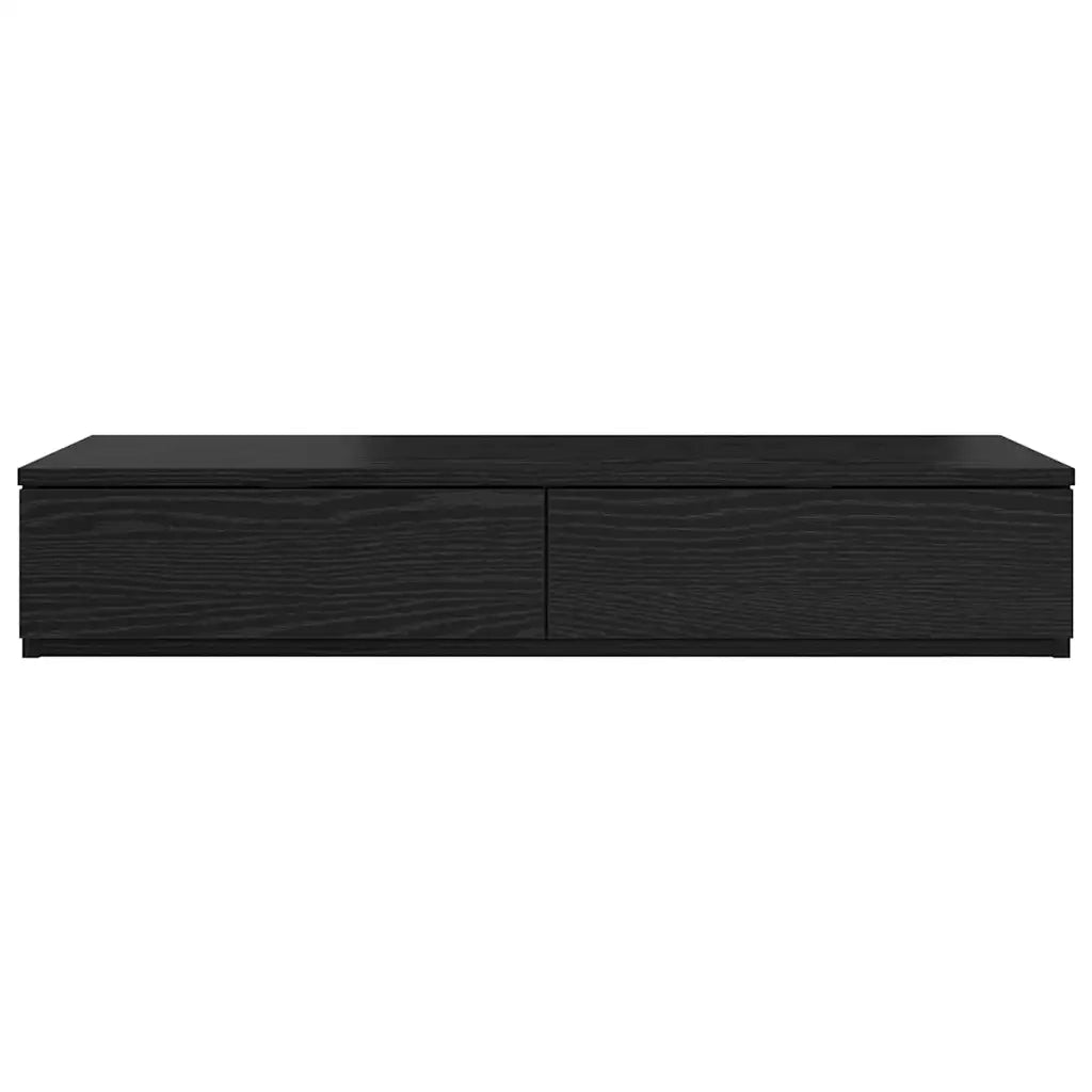 Cassetti per letto con cassetto Rovere Nero 90 x 36,5 x 16,5 cm 866932