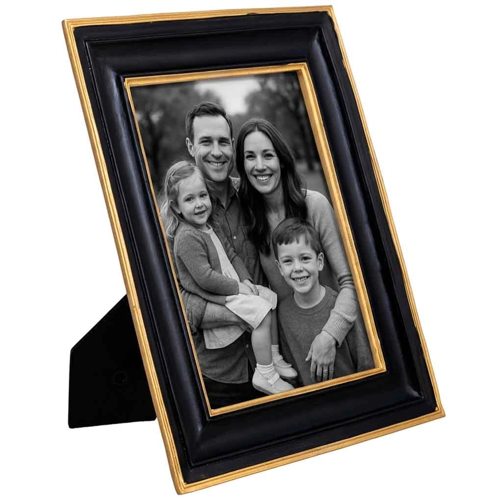 Portafoto 13X18 nero 18,7x1,8x23,6h cm