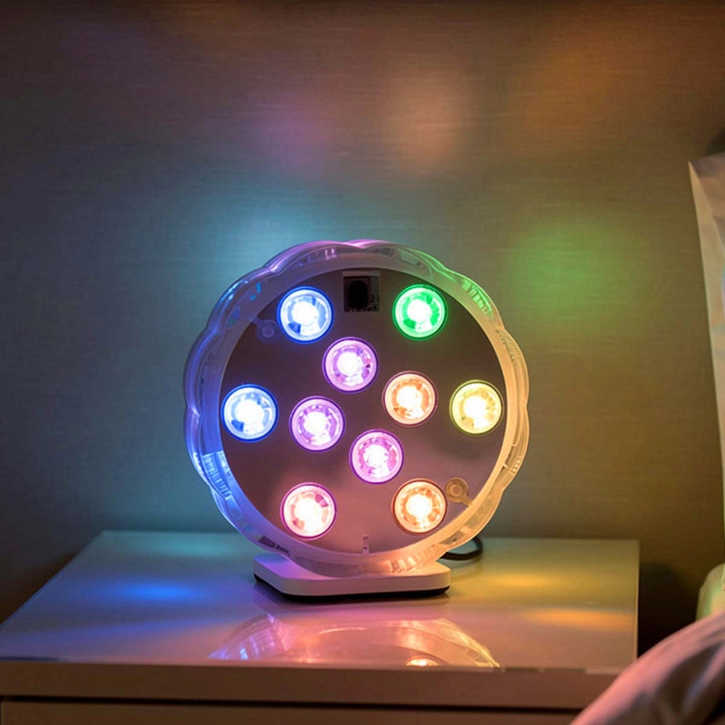 Lampada LED Decorativa RGB Subacquea 5W Telecomandata per Piscina e Acquario Bianco Avizar