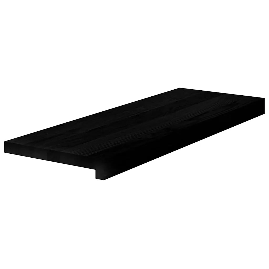 vidaXL Gradini 4 pz Marrone Scuro 70x25x2 cm Legno Massello Rovere