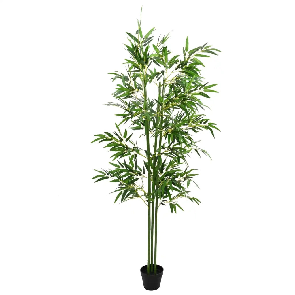 Albero di Bambù 4 pcs Verde 60 x 18 x 190 cm Tessuto e Bambù 42042060
