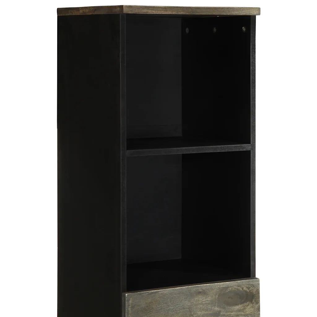 Mobile da Bagno | Armadio da bagno 38x33x160 cm in Legno Massello di Mango