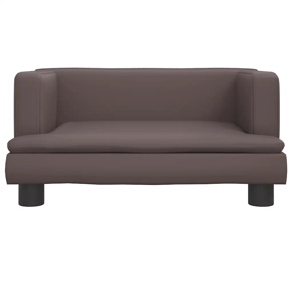 Lettino per Cani Marrone 60x40x30 cm in Similpelle CFW9021057