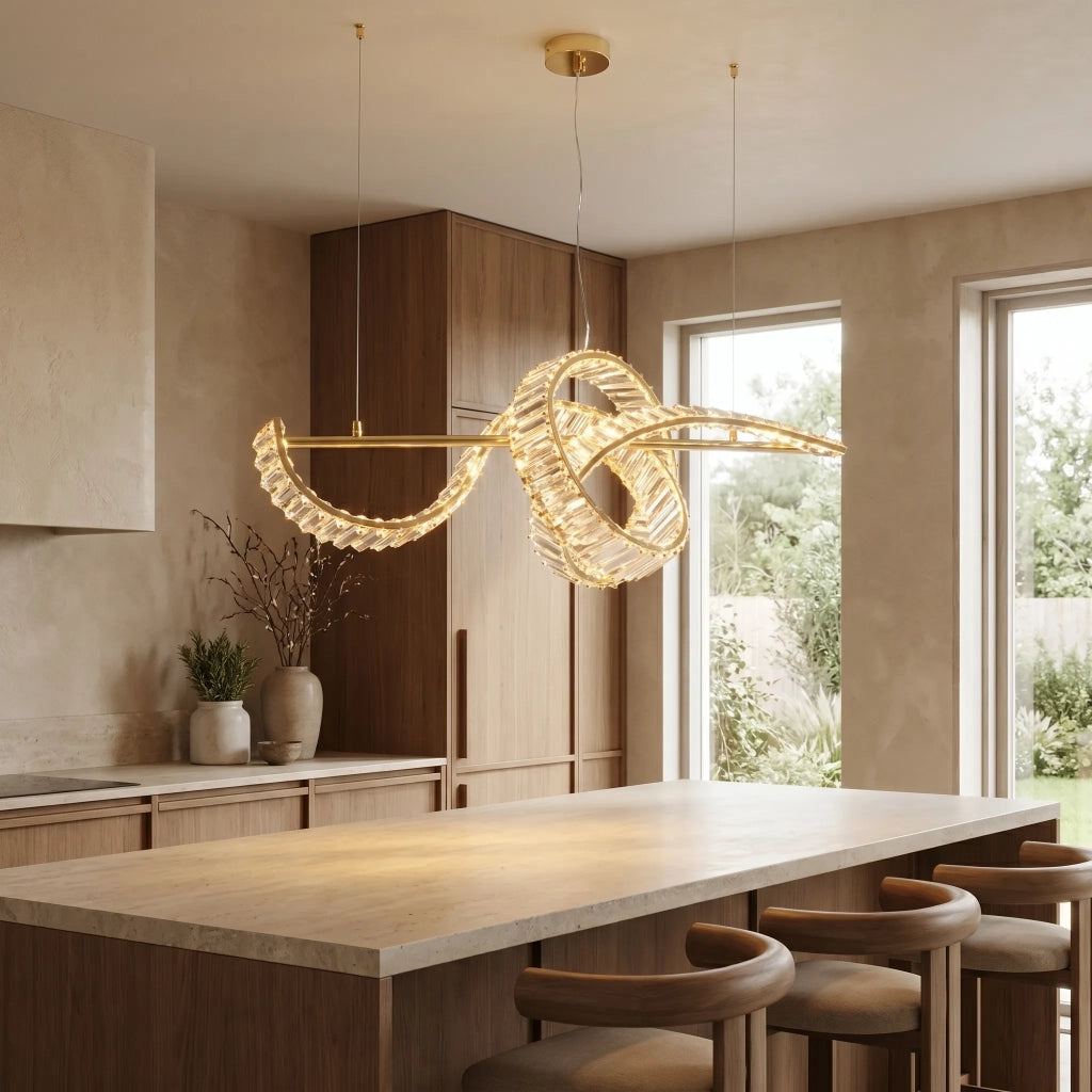 Lampada A Sospensione Da Soffitto Led Swe082-cp Gold