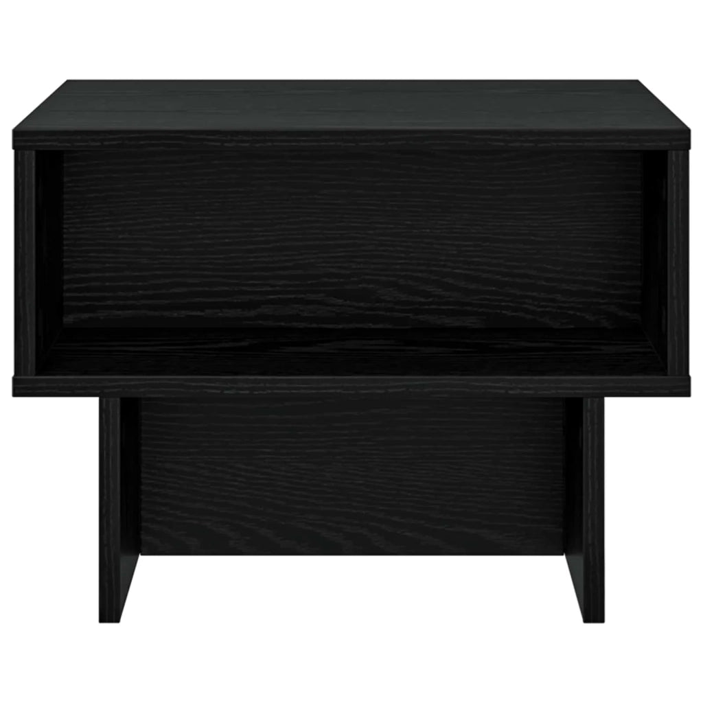 Tavolino da salotto Rovere Nero 48 x 46 x 35 cm
