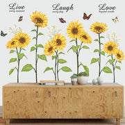 Decorazione per Parete con Fiori di Soffiato/Zefiro - Decorazione per Parete per Camera da Letto - Decorazione per Parete per Salotto - Decorazione per Parete per Bambini - Adesivo Autoadesivo - Rimovibile