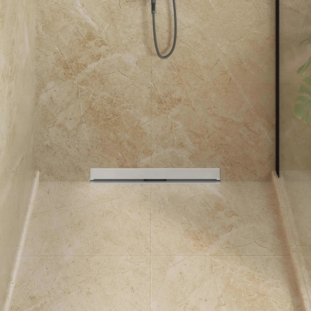 Scarico Doccia da Parete Argento 60 cm Acciaio Inox 304