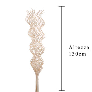 Set 20 Decorazioni Legno Twist Willow H 130 cm