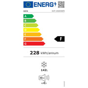 Congelatore a pozzetto Daya DCP145SH4WF0 142 LT classe F bianco