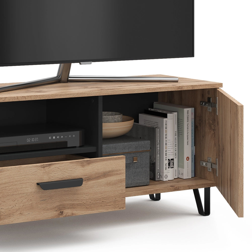 Vicco Mobile tv Marrone 100.2 x 48.5 cm con cassetto e anta