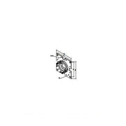 SUPPORTO COMPATTO A 45° CON FLANGIA 100X100 PER ERA M Ø 45 MM NICE 535.10027
