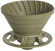 Filtro per caffè in silicone - progettato per essere ripiegabile - resistente a temperature - filtro per caffè manuale - adatto per viaggi - per macchina del caffè
