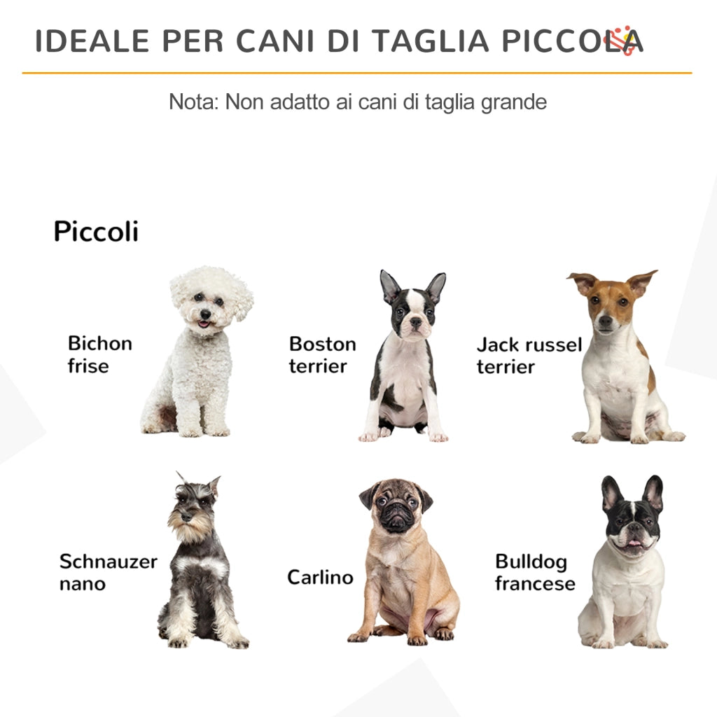 Cancellino per Cani Pieghevole 3 Sezioni ¨C zephmum ¨C Legno Bianco 154.5x29.5x61