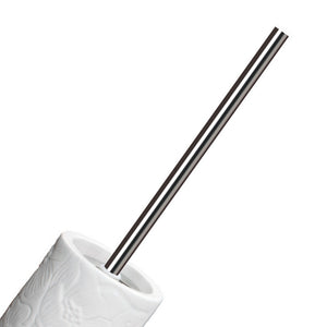 Portascopino serie art flora in ceramica