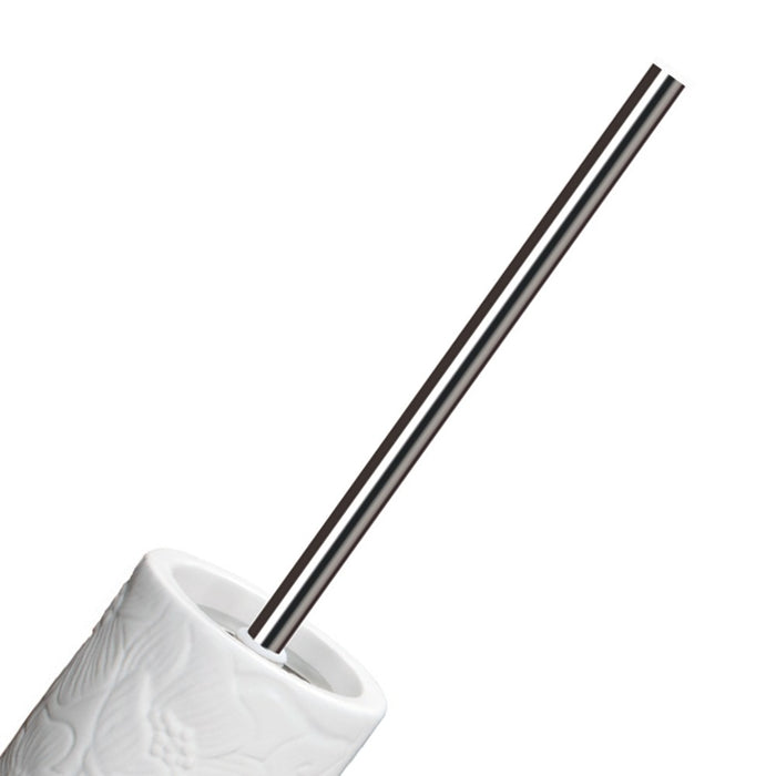 Portascopino serie art flora in ceramica