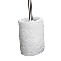 Portascopino serie art flora in ceramica