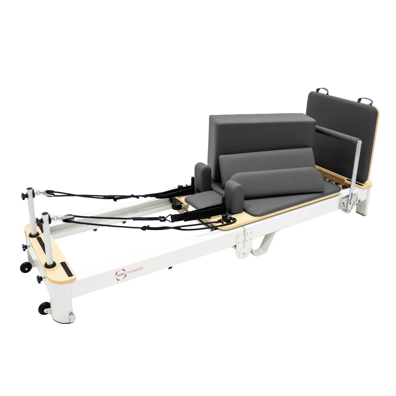 Macchina Pilates Reformer Alluminio Pieghevole Multifunzionale Casa Palestra