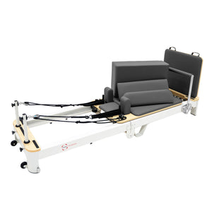 Macchina Pilates Reformer Alluminio Pieghevole Multifunzionale Casa Palestra