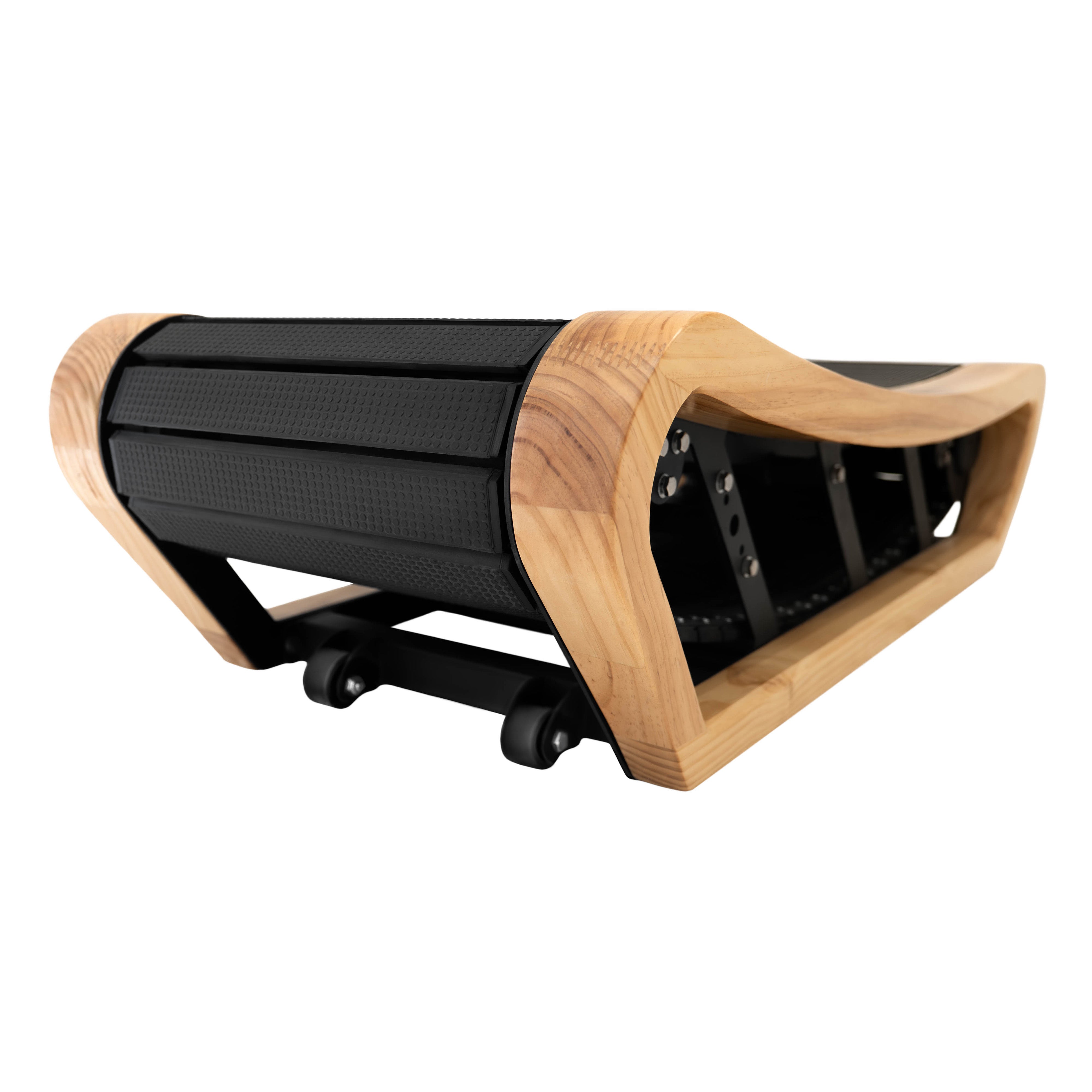 Tapis Roulant Curvo Rovere Manuale Sotto Scrivania Silenzioso Palestra Casa Ufficio