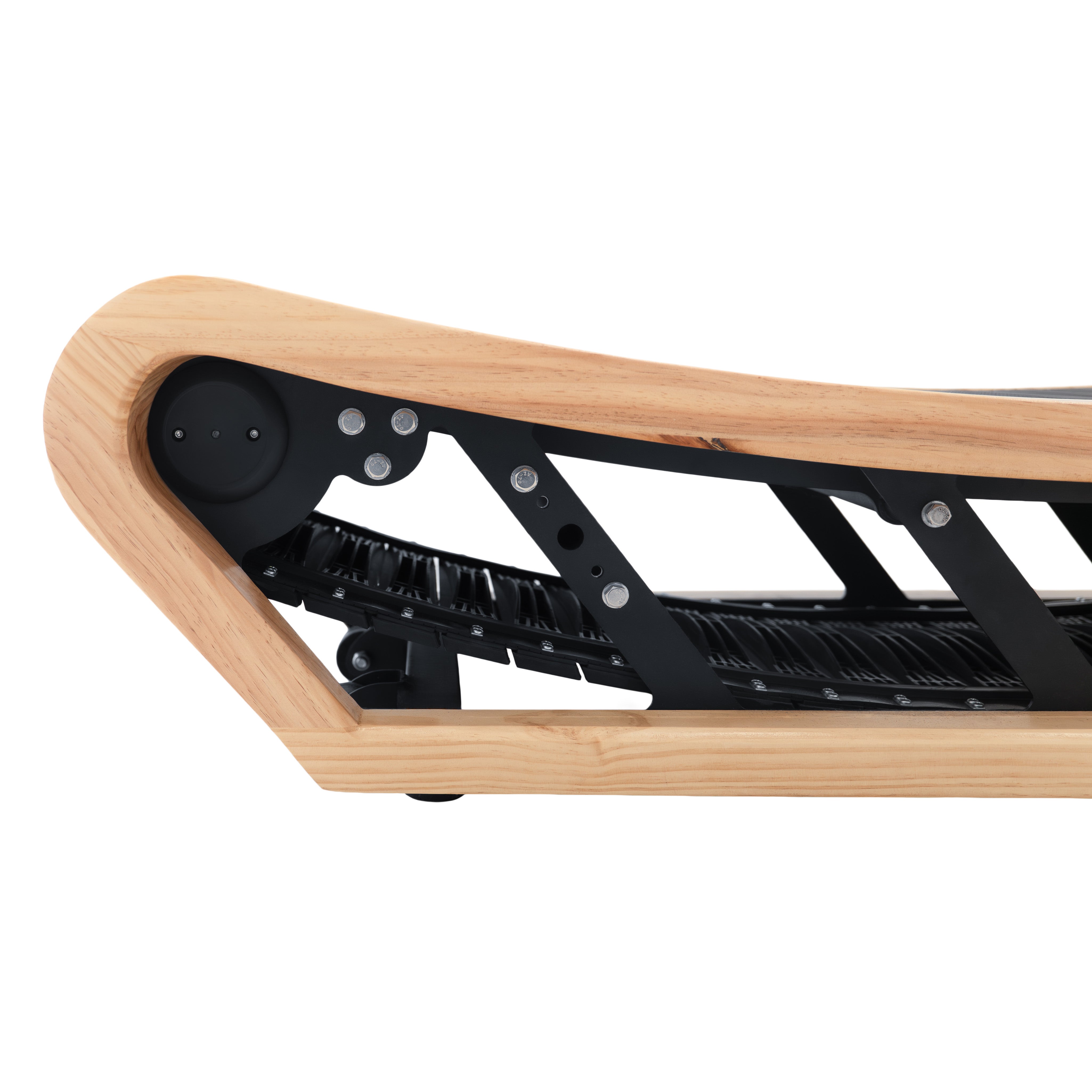 Tapis Roulant Curvo Rovere Manuale Sotto Scrivania Silenzioso Palestra Casa Ufficio