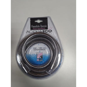 Flessibile doccia ff doppia aggr affatura cm.150 180 estensibile